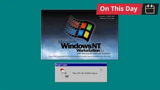  Windows NT 4.0 brought the Win95 UI to servers 30 years ago today — milestone unifying modern Windows OS hit RTM in the Pentium era 