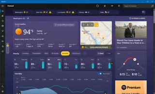  Windows 11's built-in weather app hogs more than 1.2 gigabytes of RAM just to tell the forecast — memory-sucking web wrapper filled with ads masquerades as an actual application 
