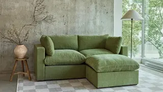  This viral couch was all over my TikTok, so I got it and put it to the test 