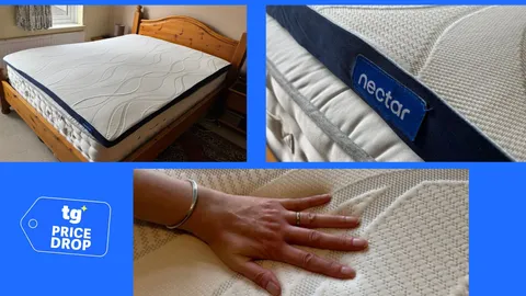 This Nectar cooling gel memory foam mattress topper will help side and back sleepers "stay cool and comfortable throughout the night" — and it's under $200 in today's Memorial Day sales