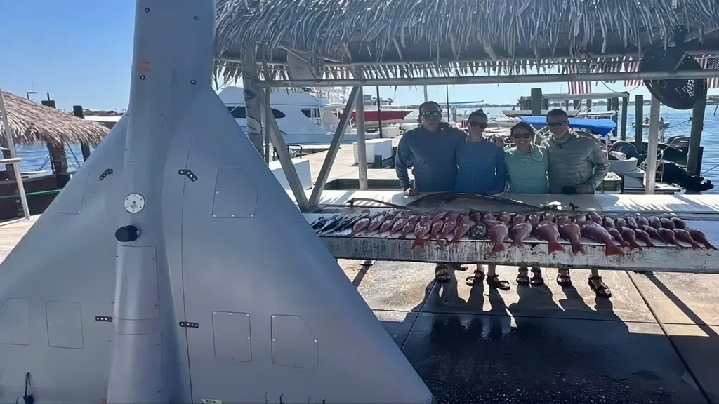 Talk about catch of the day — Florida fishing charter snags a huge military drone in the Gulf of Mexico, but no one is claiming it yet