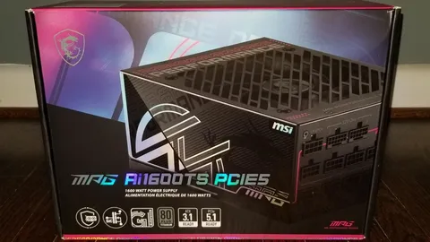 Testing GPU Safeguard+ on the MSI MPG Ai1600TS PSU – solution aims to tame melting 16-pin connectors