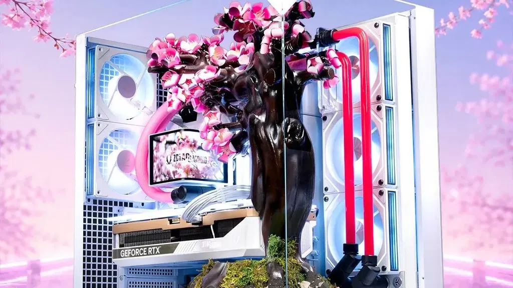 World-first 'blooming gaming PC' is one of the most striking designs ever