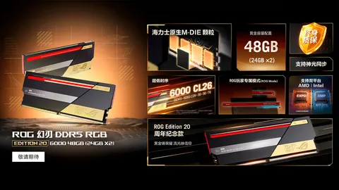 Asus enters the RAM market during the largest memory shortage in history, 48GB kit lands at $880 — brand's first DDR5 kit makes the RTX 5070 Ti look like a bargain