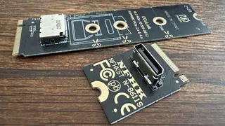  Modder adds Radeon RX 9070 XT eGPU to Steam Machine, runs Crimson Desert at over 100 FPS on High — moves boot drive to USB-C port, leverages M.2 to OCuLink adaptor and eGPU dock 