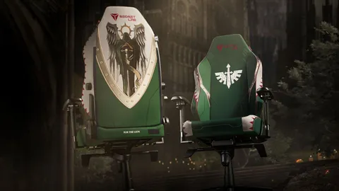  Secretlab expands its Warhammer 40,000 collection with the new Titan Evo and skins Dark Angels Editions ahead of the launch of Dawn of War 4 