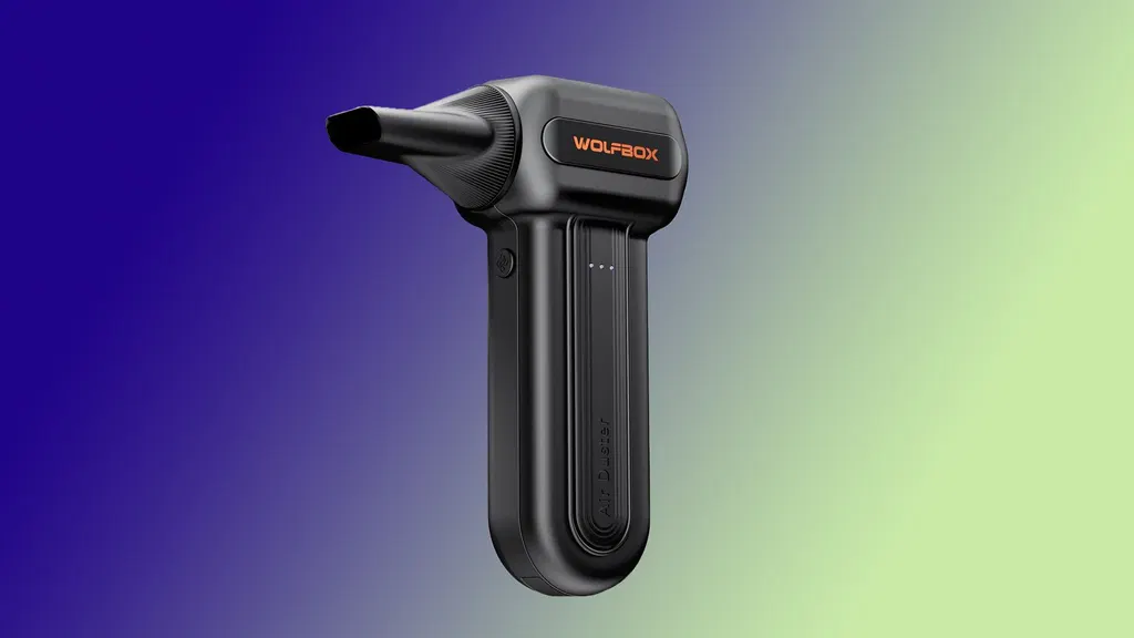 Give your PC the deep clean It deserves — the Wolfbox MF60 Air Duster with up to 110,000 RPM drops to $33.99
