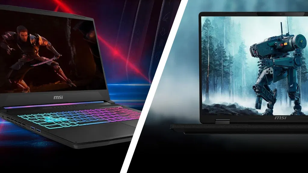 MSI's Katana 15 HX and Crosshair A16 HX laptops are on sale — but there's only one winner