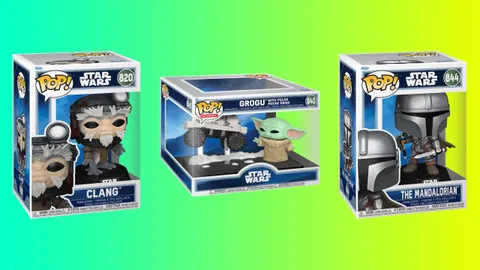 Exclusive: Funko’s latest Star Wars figures bring The Mandalorian and Grogu to your desk