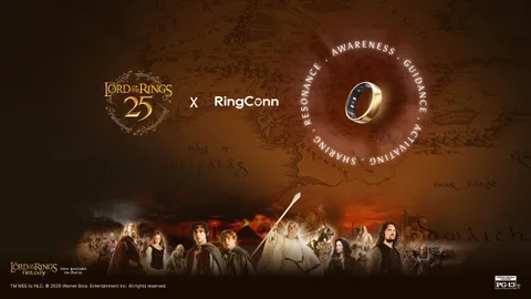 One ring to rule them all? Oura Ring rival RingConn debuts its Gen 3 smart ring with an official Lord Of The Rings tie-in