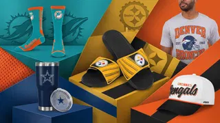  Get game day ready with official NFL hats, socks and more from $20 