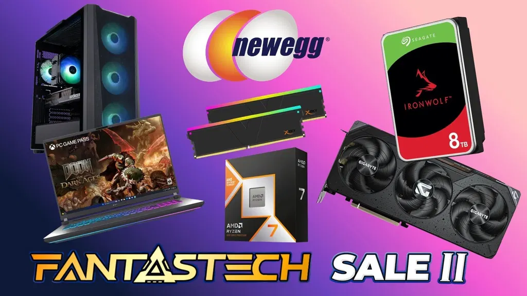 Find tech deals in Newegg's Fantastech Sale ahead of Amazon's Big Deals Day — early shoppers get automatic refunds if hardware prices drop lower