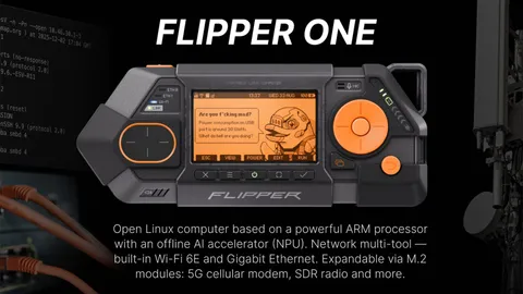 Flipper One computing multitool bristles with network, GPIO, and M.2 connectivity — new keychain device is also a fully open Arm Linux computer