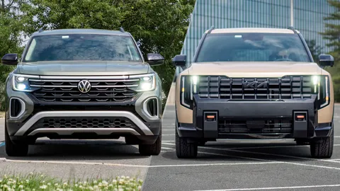  I drove the Volkswagen Atlas and Kia Telluride for a week — here’s the mid-size 3-row SUV I recommend 