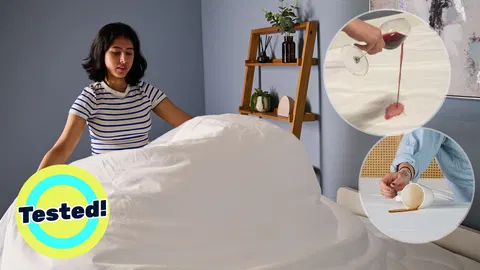 I threw everything at a $119 mattress protector and a $21 alternative — but which can survive our dreaded red wine test?
