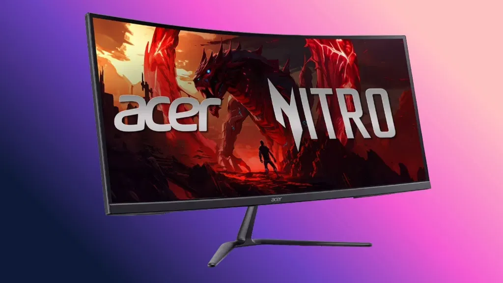 Pick up a new 34-inch gaming monitor from Acer for just $189 — save 24% on this curved ultrawide with a QHD resolution