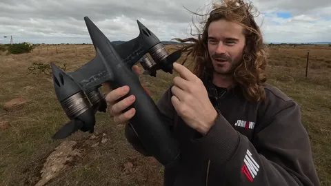 Drone breaks world speed record with 453 mph in test run — exotic sawtooth carbon fiber propeller blades one of the key advances in the Blackbird design