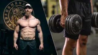  Former Navy SEAL, DJ Shipley, uses this 4-move ab workout to build core strength and stability at 41 