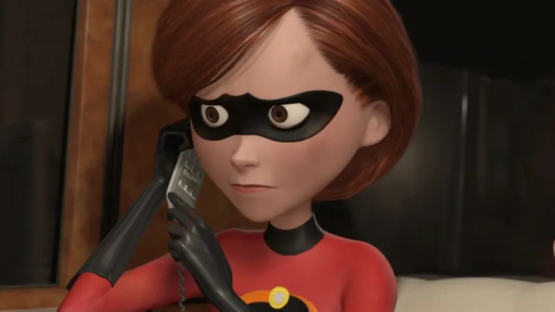 Pixar Made Cutting Jobs Look Adorable With Mrs. Incredible Letterhead
