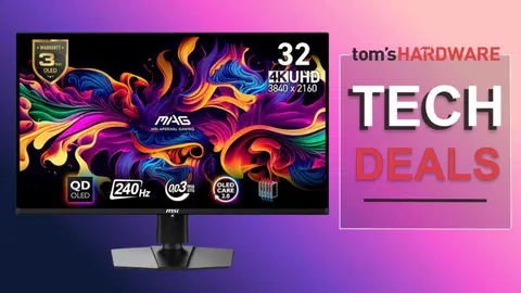  MSI's magnificent 32-inch 4K OLED gaming monitor returns to its lowest-ever price of $599 — save $130 on the MAG 321UPXB, the perfect 240Hz upgrade 