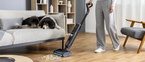 Tefal X-Clean 7 review: this speedy, lightweight hardfloor washer is pet-approved, but its bizarre cleaning prompts have me confused