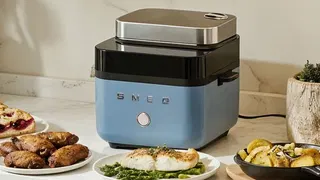  Think air fryers are ugly? Smeg’s gorgeous new 7-in-1 fryer might change your mind — and optional steam tech means it's super-versatile too 