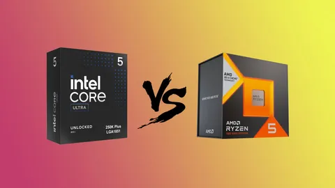 Intel Core Ultra 5 250K Plus vs AMD Ryzen 5 7600X3D faceoff — Battle for the fastest mid-range gaming CPU