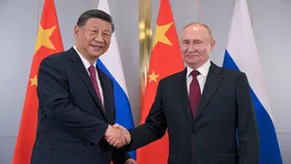  A Chinese state-owned firm was found shipping 46 tons of drone-making material to Russia 