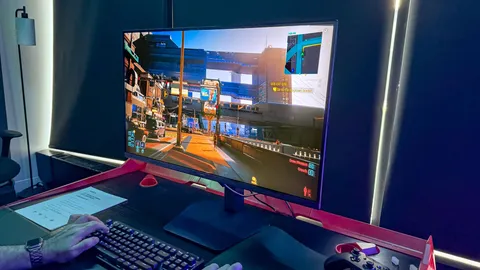 I checked out the world’s first 6K gaming monitor — and it's a sight to behold