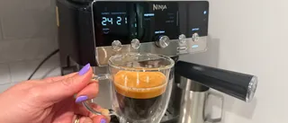 The fun-size Ninja Luxe Café Mini helps you brew tasty espresso and drip coffee if your kitchen isn't big enough for two separate machines 