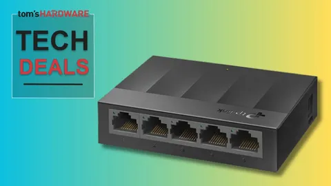 This £8.59 TP-Link gigabit Ethernet switch is the ultimate budget upgrade for lag-free gaming and streaming — ideal solution for ditching laggy Wi-Fi connections unlocks four extra high-speed ports on your network