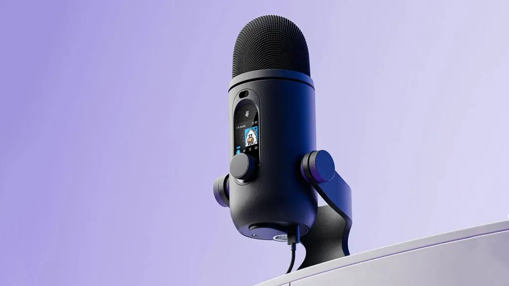 Logitech refreshes legendary Blue Yeti microphone with 3D voice tracking and AI denoising