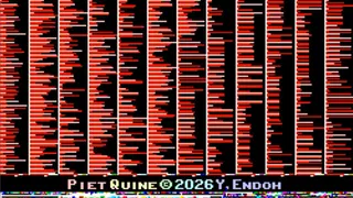  Mind-bending self-replicating GIF code prints an exact copy of itself, is both a program and its own visual output — champion coder shows off 'Piet Quine' technique 
