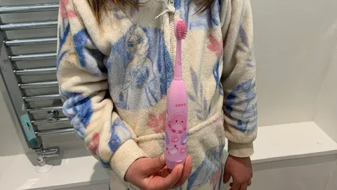 According to my six-year-old, the Ordo Squishmallows Sonic Kids Battery Toothbrush is a big success — and it's more eco- and wallet-friendly than many other kids' brushes out there