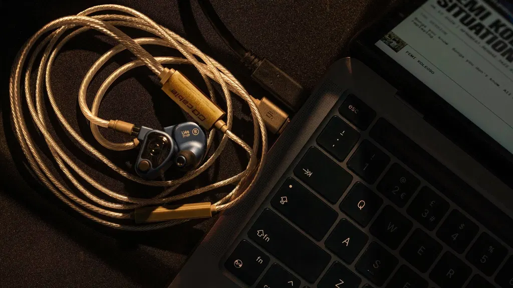 iFi's newest hi-res headphone DAC and amp squeezes into a tiny USB-C earbuds cable — you just add your own audiophile IEMs