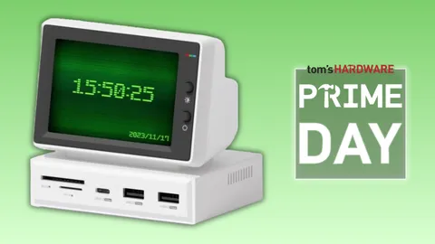 This $79.99 mini LCD screen is the ultimate retro PC gadget and it's on sale at its lowest-ever price — 3.5-inch IPS display includes multiple USB ports and an SD card reader to upgrade your desk setup