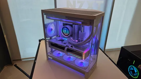 NZXT showcases H6 mid-tower chassis, new Ultra RGB fans, and a white H2 offering — boundless RGB customization options take this case to a whole new level