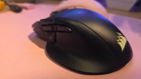 Corsair shows off gaming mouse with dedicated Stream Deck launch button — wireless mouse also gets almost 50 hours of 8K battery life