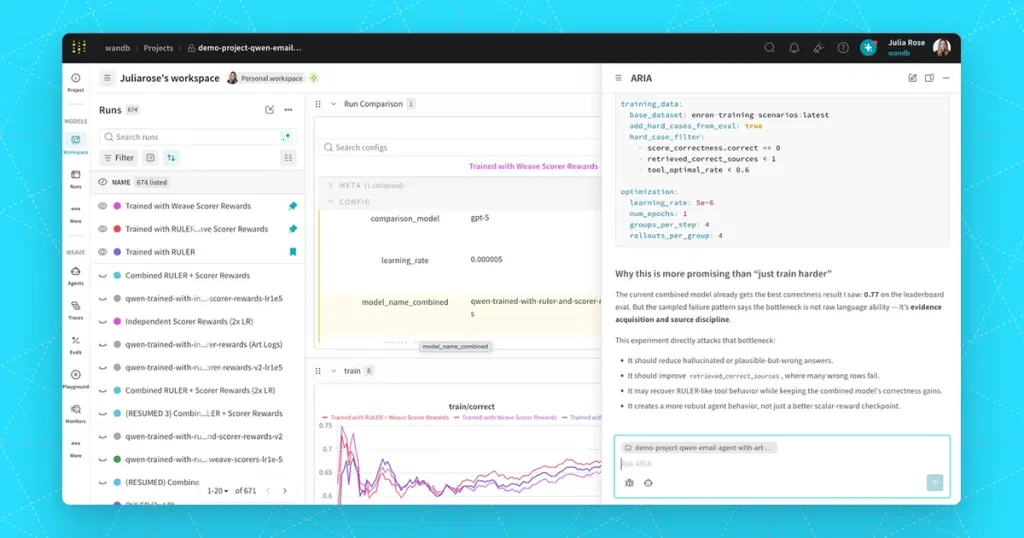 CoreWeave ARIA: AI Research and Iteration Agent
