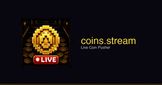 Coins.stream – Multiplayer Coin Pusher