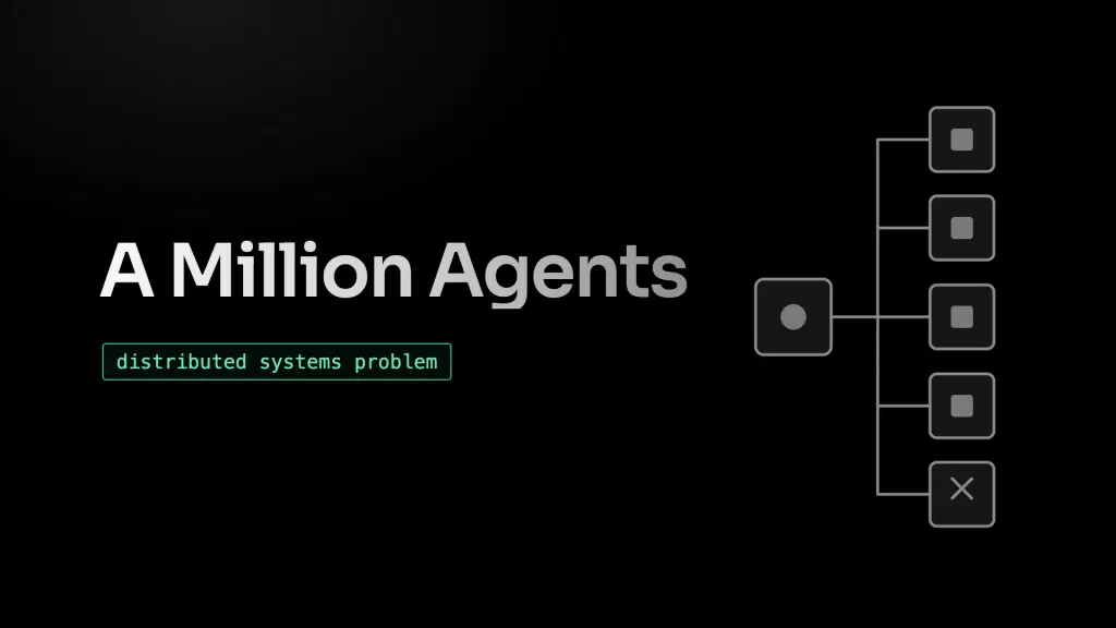 A Million Agents Is a Distributed System Problem