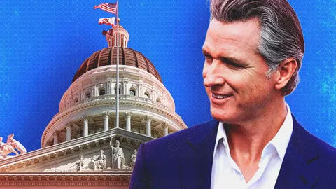 California Public Sector Union Threatens Environmental Lawsuit Over Gavin Newsom's Return-to-Office Policy