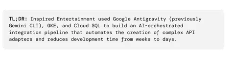 We cut a 40-day financial integration down to 5 days using Google Anti