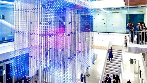 The Strauch Hypercube lets there be light in the Grimes Engineering Center