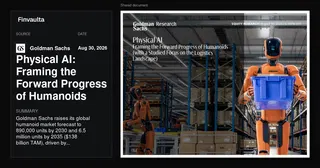 Goldman Sachs – Physical AI