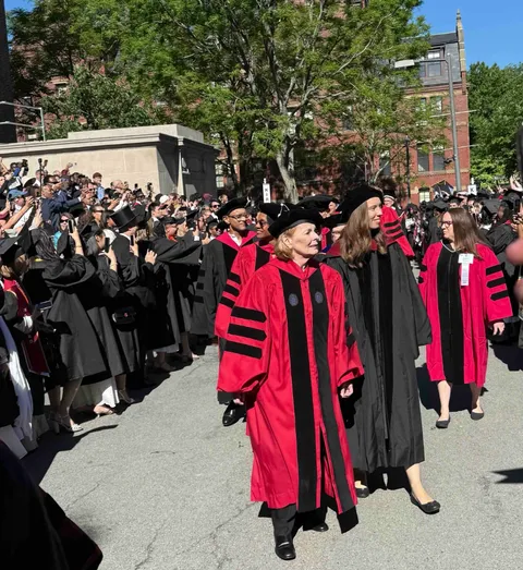 At Commencement, Harvard Acknowledges Its Critics