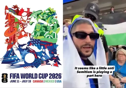 Exclusive: FIFA Threatened with Lawsuit for Seizing Jewish Fan's Israeli Flag at World Cup Match While Permitting Palestinian and Iranian Flags