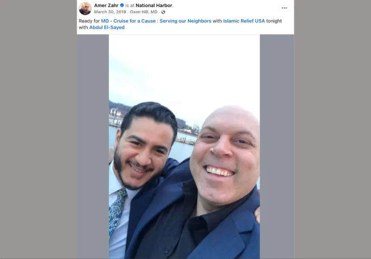 Abdul El-Sayed Headlined Luxury Fundraising Cruises for Islamic Charity Linked to Muslim Brotherhood
