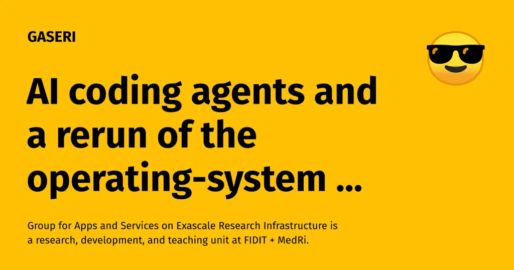 AI coding agents and a rerun of the operating-system wars
