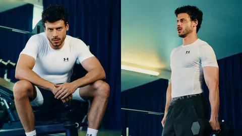 Heated Rivalry Star François Arnaud Just Dropped a Sizzling Under Armour Campaign and Fans Are Sweating